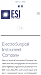 Mobile Screenshot of electrosurgicalinstrument.com